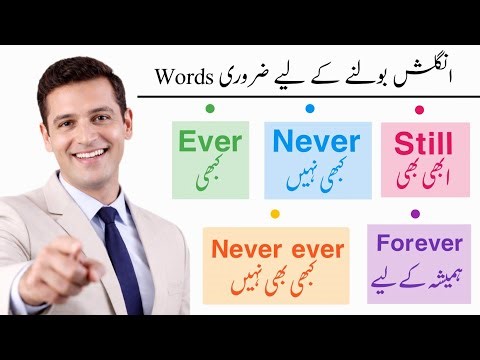 Daily Use English Words With Urdu Meanings | English Speaking Course