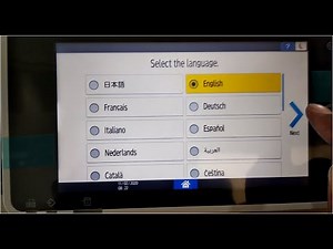 RICOH IM 2702 (New Machine Setup)
