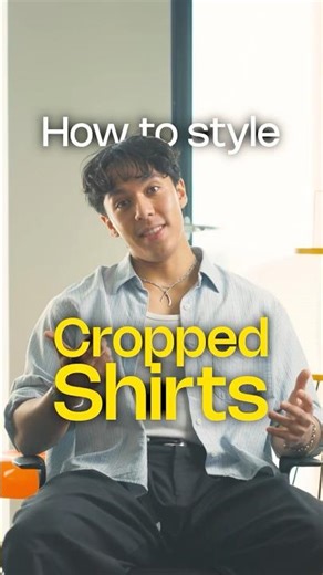 How to Style Cropped Shirts