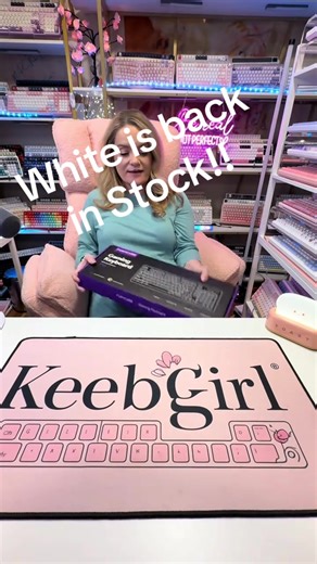 Creamy Foundation Keycaps for Membrane Keyboards