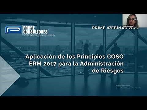Webinar Principios COSO ERM 2017