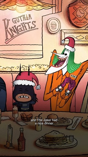 TOUS ENSEMBLE : “Jingle Bells, Batman smells, Robin laid and egg !*” 🎶 *Batman pue, parce qu’il sue, Robin a pondu ! #Christmas #merrylittlebatman | DC Comics