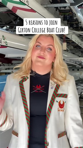 5 reasons to join @Girton College Boat Club #rowing #cambridge