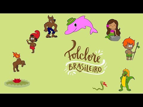 Personagens do Folclore Brasileiro - Compilado de várias lendas