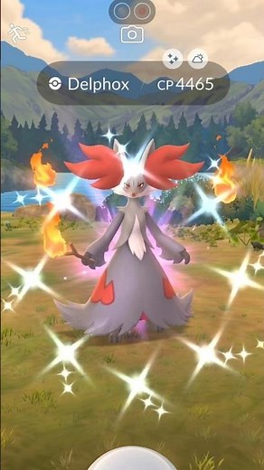 Mega Shiny Delphox Debut in Pokémon Go...