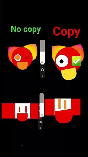 no copy vs copy #edit #animation #emojicat