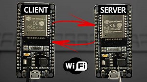 Communication Wi-Fi client-serveur ESP32 entre deux cartes