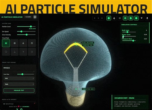 Free Web-Based Particle Simulator