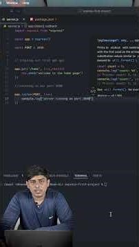 javascript backend mastery day 5/30 #coding #javascriptframework #backend #programming
