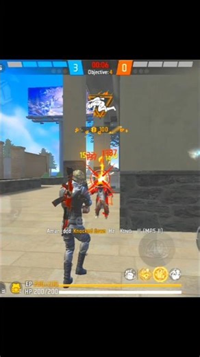 free fire 1vs4 in cs rank #b2k #freefire #raistar #tranding #shorts