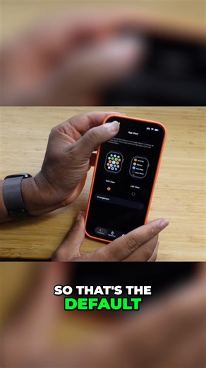 Apple Watch_ Switch Apps View! Grid vs. List! 🤯 Easy Tutorial. | AppFind
