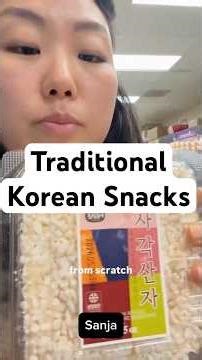Traditional Korean Snacks