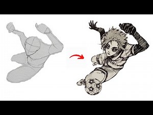How to draw Sae Itoshi from Blue Lock | Easy step by step