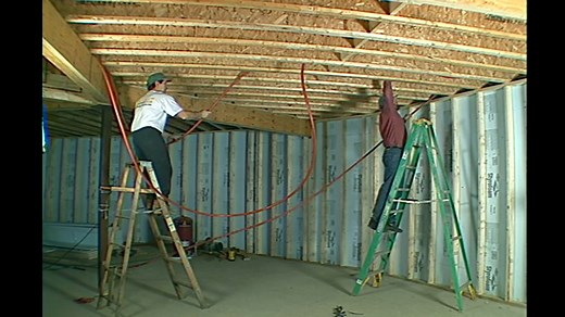 Floor Joist - PEX Installation