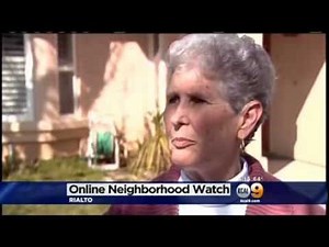 Rialto Residents Establish Online Neighborhood Watch Program