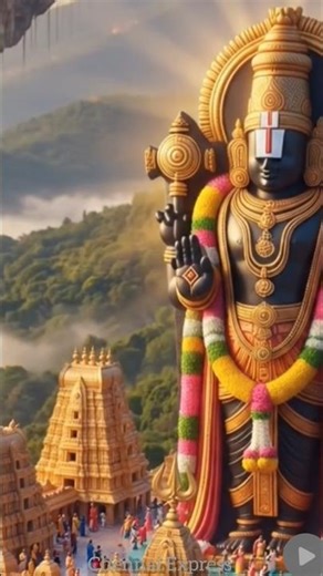 #saturday Divine Darshan of Lord Venkateswara✨ | Cinematic View🙏#tirumala #tirupati #perumal#divine