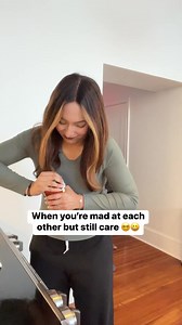 When you’re mad at each other but still care 😵‍💫😆 It’s just like that sometimes. #lingandlamb #fun #reels | Ling and Lamb