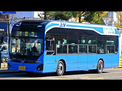 서울(163번 동아운수) [강북구청~길음뉴타운]구간 2024년 10월식 현대[HYUNDAI] 일렉시티2 [ELEC CITY]II 전기버스 EV⚡️앞면 주행영상[2024.12.20]