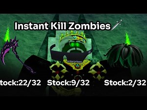 Instant Kill Zokbies Last Blood⚔️#roblox #exploiting #instant #kill
