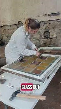 Reusing / Reclaiming old stained Glass Windows #churchconversion