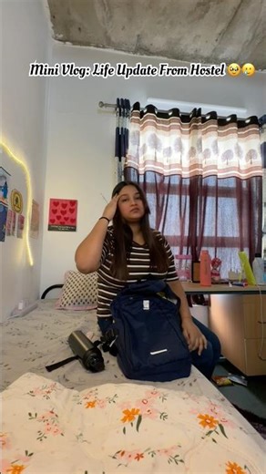 Life Update from Hostel🥹🥲 #shorts #minivlog #hostellife