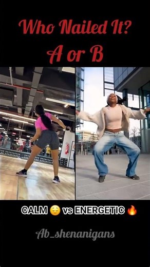 Who’s Dat Girl Dance Challenge 🔥 | Calm vs Energetic — Who Nailed It?