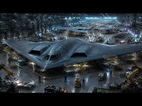 How B-2 Bombers Are Built Inside U.S. Factory
