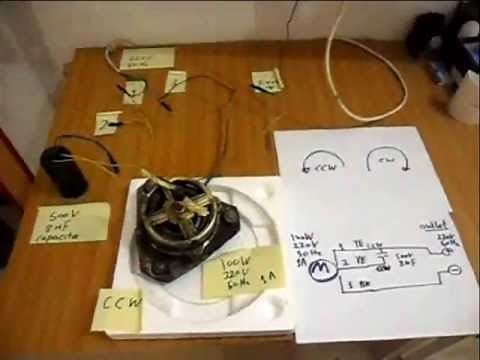 Electric Motor Wiring CCW and CW