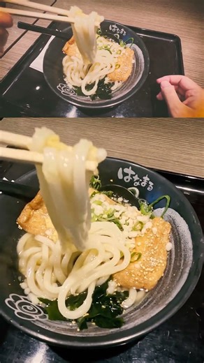 Walking in Japan - Tokyo Food Tour: Hot Udon Noodles🍜 & Topping Bar at DiverCity #shorts