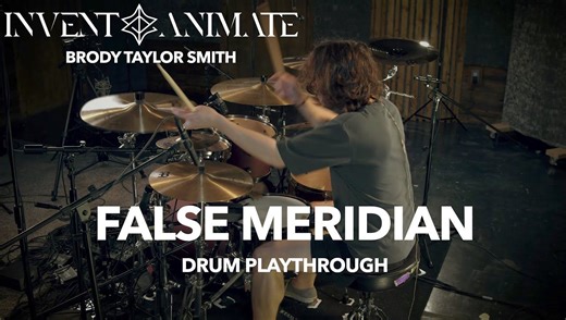 令人极度舒适的鼓组音色！美国前卫金属核Invent Animate - False Meridian官方鼓演示