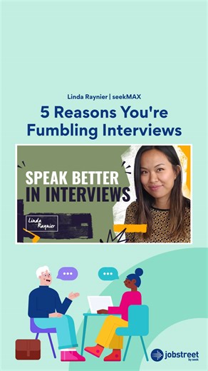 Stop fumbling your interviews with pro tips from Linda Raynier!​ In this video, we explore the 5 common slip-ups and how you can avoid them for interview success. Watch now!​ 🔗: https://bit.ly/3UjYM3W #Jobstreet #BetterMatches #InterviewTips #CareerMatch | Jobstreet Malaysia