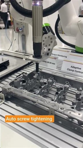 auto screw tightening #nutrunner #scararobot #6axisrobot #industrialautomation #iotapplications