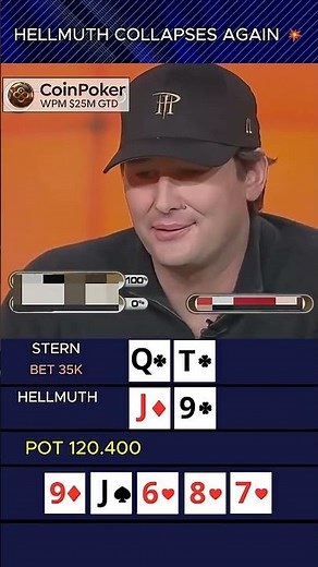 PHIL HELLMUTH INSANE BAD BEAT #poker