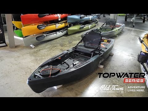 NEW Old Town Topwater 106 Fishing Kayak! Full Walkthrough of Features