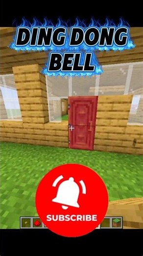 Minecraft door bell #smartgadgets #shorts #minecraft