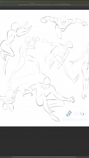 Dynamic Poses Practice for Confident Art