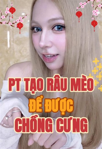 Không có râu mèo thì tạo hình râu mèo để được chồng cưng nha #tamsudaokeo #LearnOnTiktok #raumeo #pttm #meolamdep