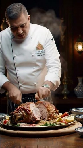 Ultimate Camel Roast Feast – Beautifully Cooked & Expertly Fully Cutting | Traditional Arabian Food