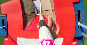 Through the eyes of a pole vaulter