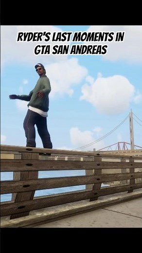 Ryder's Last Moments in GTA San Andreas Definitive Edition | #games #gtaworld #gtasanandreas