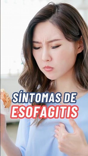 Síntomas de Esofagitis