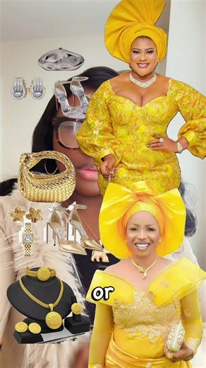 The art of pairing Gold and Silver accessories with Traditional African outfits 💛🩶🥰#reels #trending #fashion #style #traditional