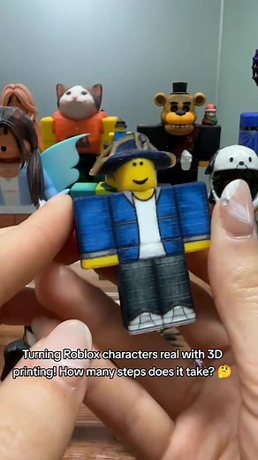 Bring Your Roblox Characters to Life with 3D Printing!
