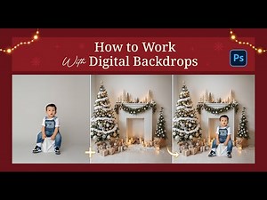 How to Work With Digital Backdrops - Children Backdrops