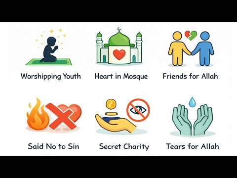 Every Person Under the SHADE of Allah on Judgment Explained in 10 minutes