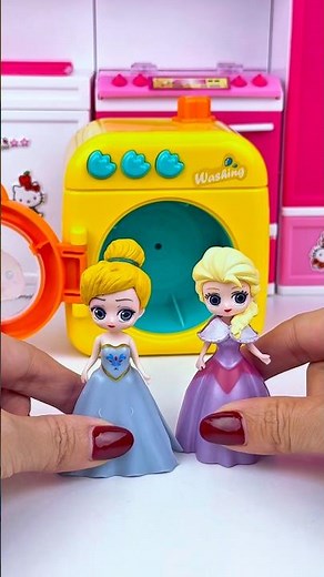 ASMR Toy Unboxing Frozen Elsa & Tinker Bell Disney Princess Toy | Satisfying Toy Sounds #Shorts