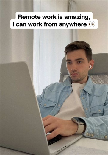 😅 Remote work is amazing