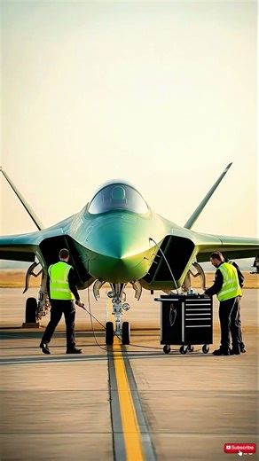 The final system checks on the high-tech stealth