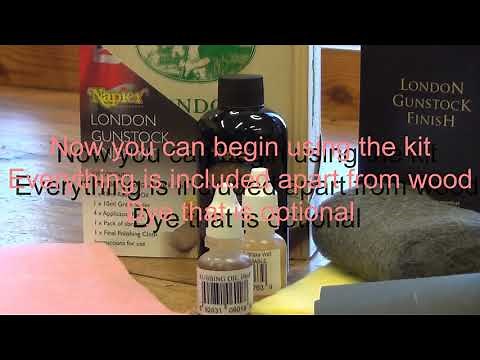 London Gun stock Finish