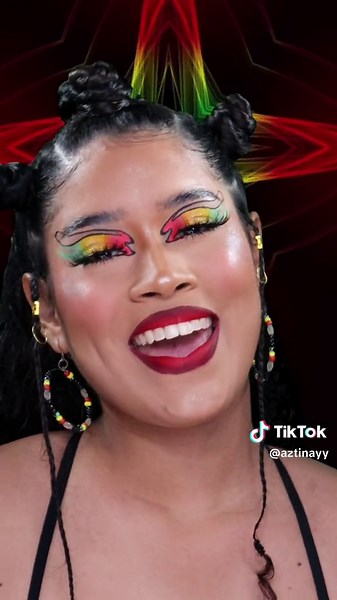 Rasta Makeup Inspired by Bob Marley | Makeda Marley